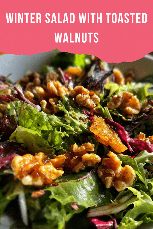 Winter Salad with Toasted Walnuts