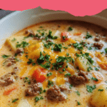cheeseburger soup recipe