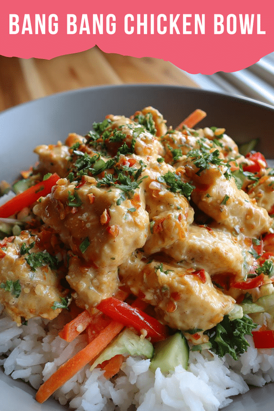 Bang Bang Chicken Bowl