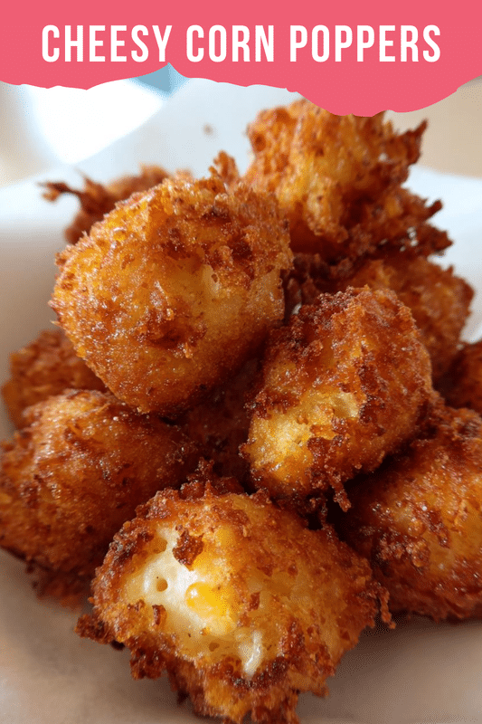 Cheesy Corn Poppers