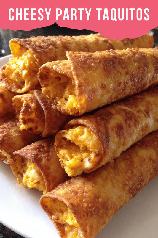 Cheesy Party Taquitos