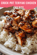 Crock-Pot Teriyaki Chicken and Rice