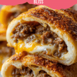 Garlic Butter Cheeseburger Rollups Packed with Flavor and Melted Cheese Bliss