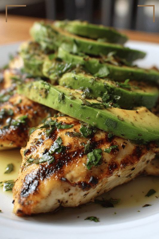 Grilled California Avocado Chicken