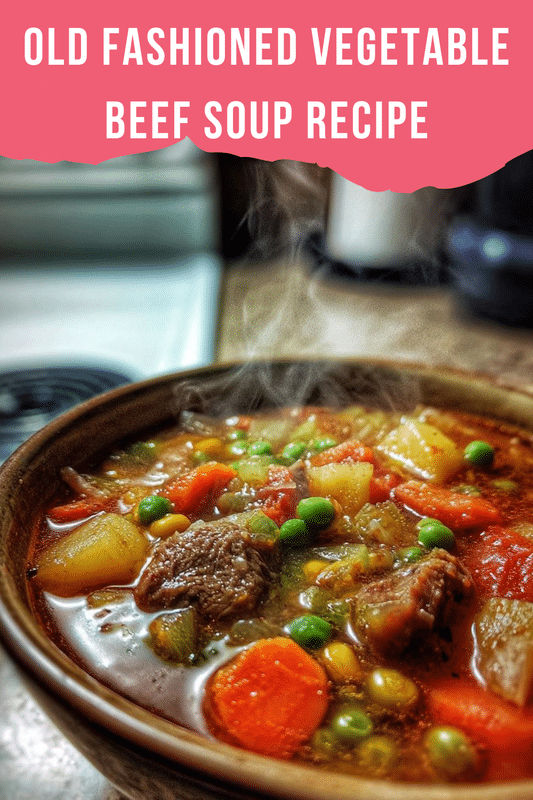 Old Fashioned Vegetable Beef Soup Recipe