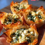 Spinach and Feta Phyllo Cups