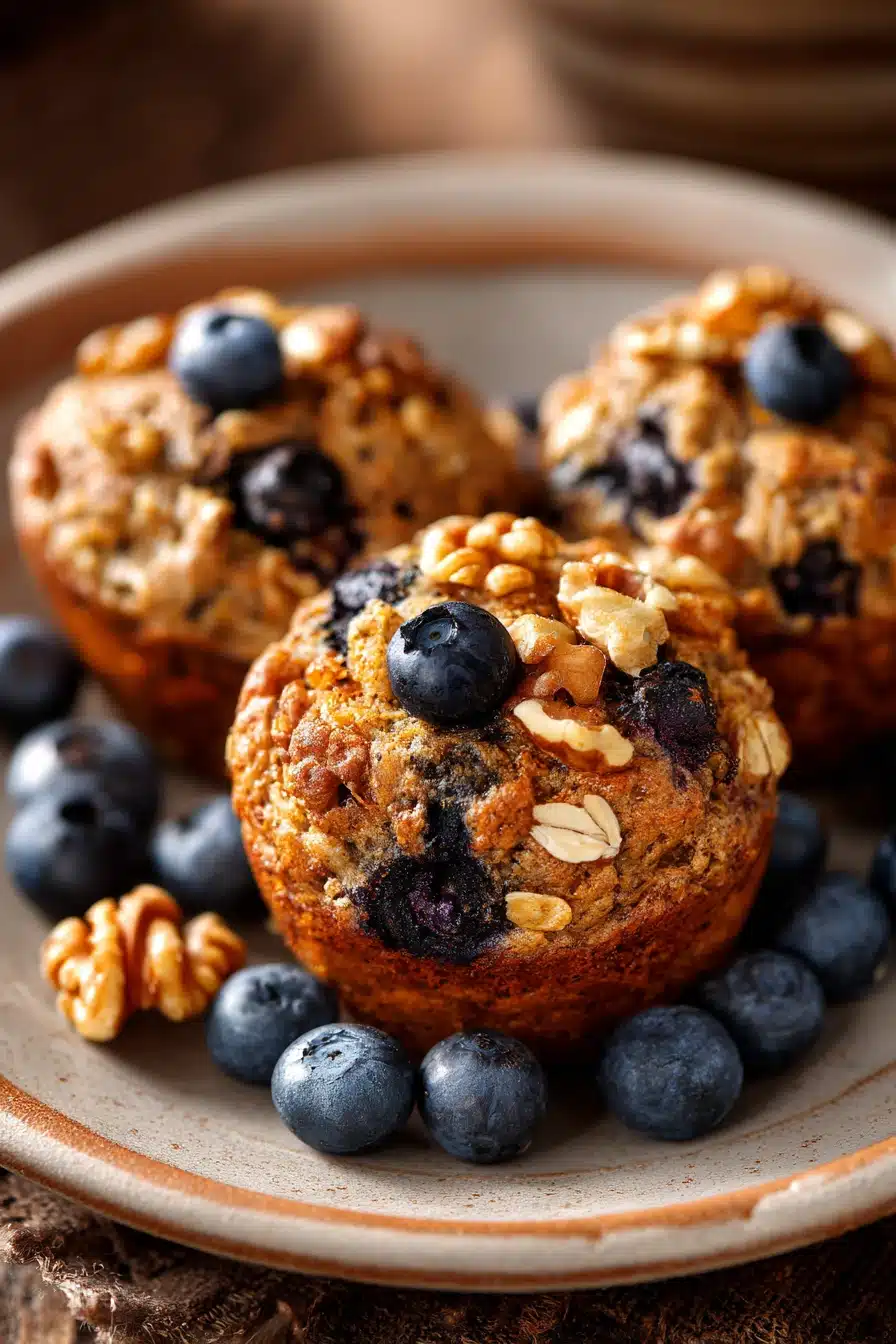 Close-up of a nutritious grab go breakfast with fresh ingredients.